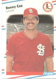 1988 Fleer Baseball Cards      028      Danny Cox